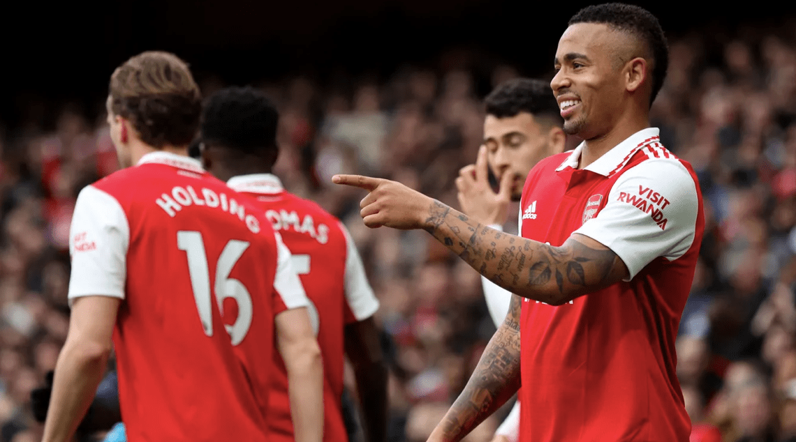 曼城神锋热苏斯梅开二度,帮助球队获胜 曼城神锋热苏斯梅开二度,帮助球队获胜